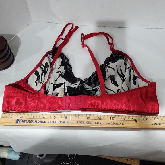 PAMELA ANDERSON BRA Super Rare Size L Awesome Rare Pattern - Picture 10 of 14